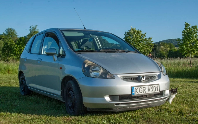 Honda Jazz cena 4999 przebieg: 208000, rok produkcji 2002 z Gorlice małe 92